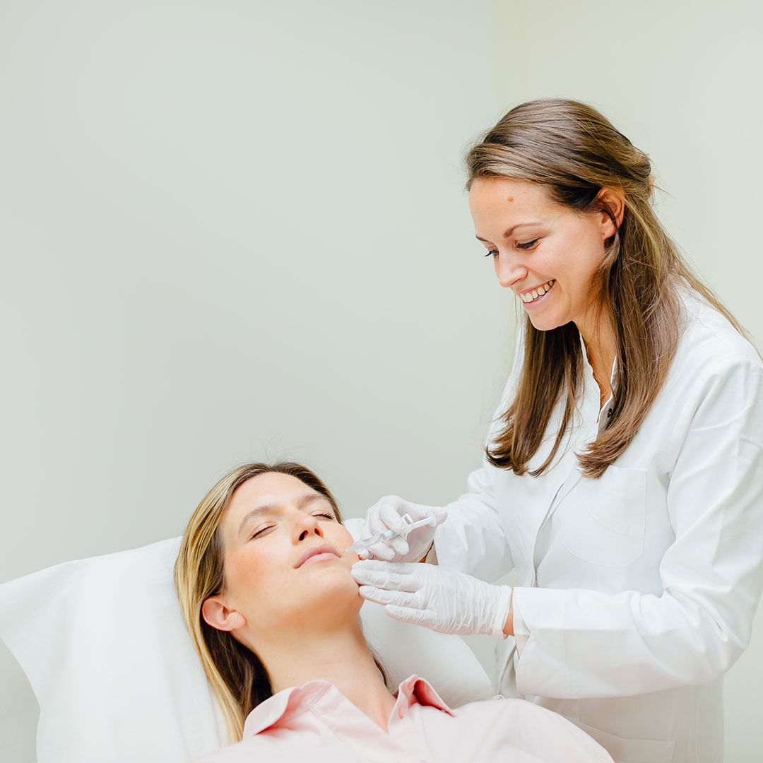 Hyaluronsäure-Filler gegen Marionettenfalten